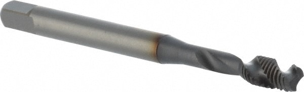 OSG 1650501908 Spiral Flute Tap: 1/4-28, UNF, 2 Flute, Modified Bottoming, 3B Class of Fit, Powdered Metal, TICN Finish Image