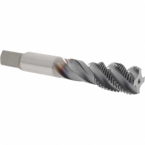 OSG 1650504608 Spiral Flute Tap: 3/4-16, UNF, 4 Flute, Modified Bottoming, 2B Class of Fit, Powdered Metal, TICN Finish Image