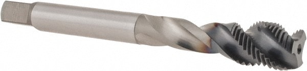 OSG 1650503508 Spiral Flute Tap: 1/2-20, UNF, 3 Flute, Modified Bottoming, 3B Class of Fit, Powdered Metal, TICN Finish Image