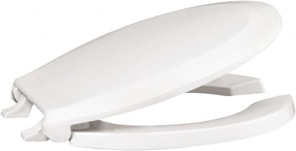 Centoco 460STS-001 16-3/4 Inch Long, 1-3/4 Inch Inside Width, Polypropylene, Regular, Open Front with Cover, Toilet Seat 