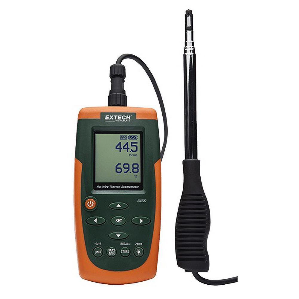 Extech 407119 CFM Thermo-Anemometer with 3-ft probe