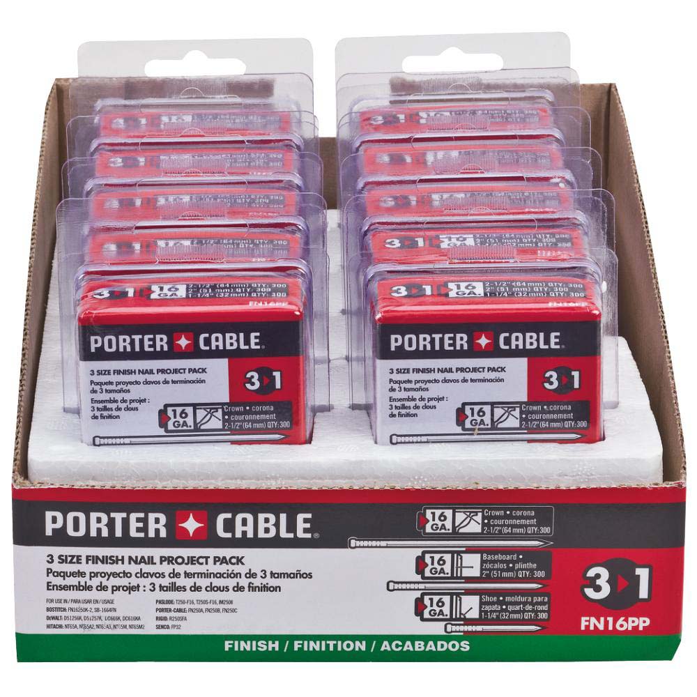 PorterCable StanleyPneumatic Finishing Nail 21/2" MSC Direct