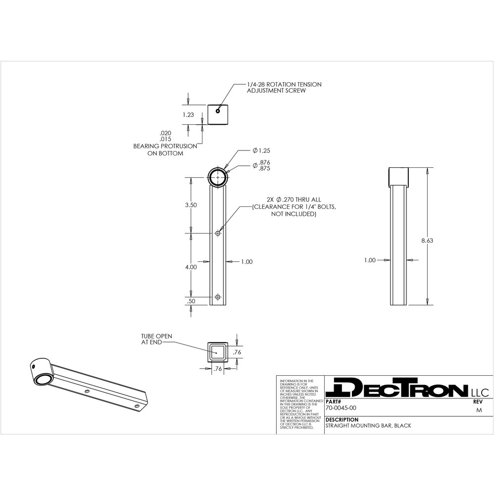 Dectron - Workbench & Workstation Accessories: Accessory Type: Straight ...
