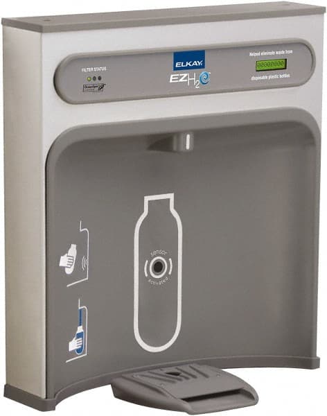 ELKAY. LZWSRK Floor Standing Water Cooler & Fountain: 8 GPH Cooling Capacity 
