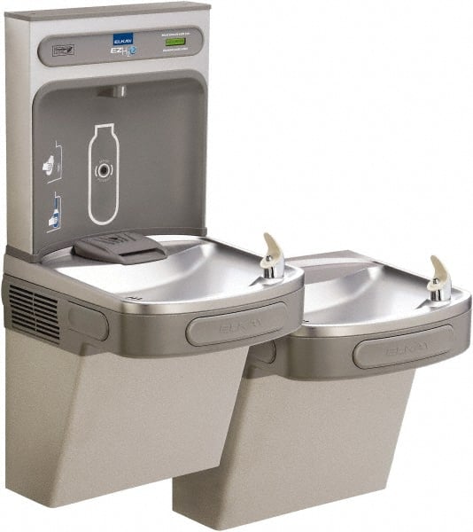 Water Cooler & Fountain: Barrier Free Wall-Mounted, 8.0 GPH Cooling Capacity