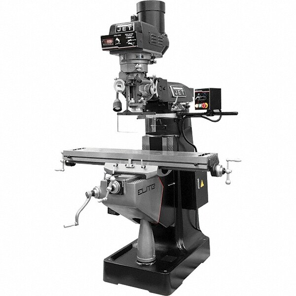 CNC Milling Machine: 49 x 9" Table, 3 Phase, Acu-Rite