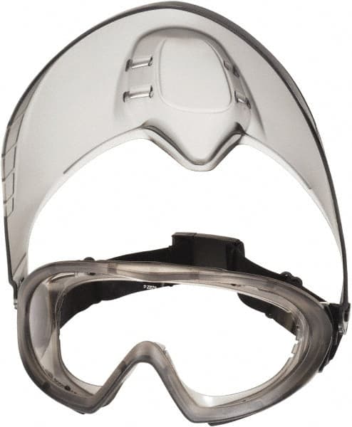 PYRAMEX GG504TSHIELD Safety Goggles: Chemical Splash & Dust, Anti-Fog & Scratch-Resistant, Clear Polycarbonate Lenses 