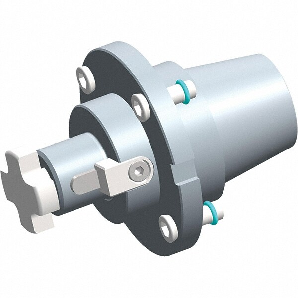Shell Mill Holder: PRECI-FLEX, ER25, Taper Shank, 1" Pilot