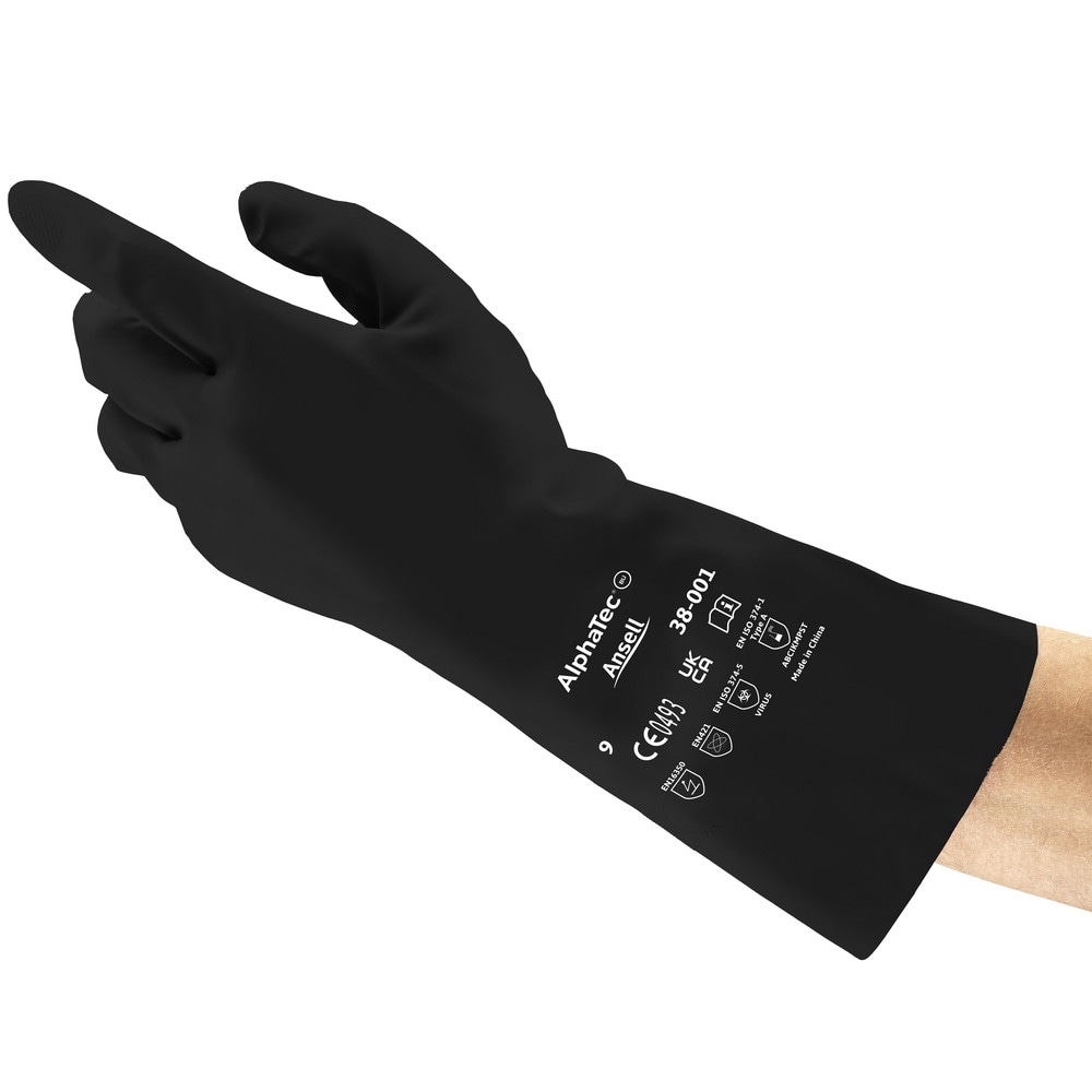 Ansell - Chemical Resistant Gloves: AlphaTEC™ 38-001, 14.00