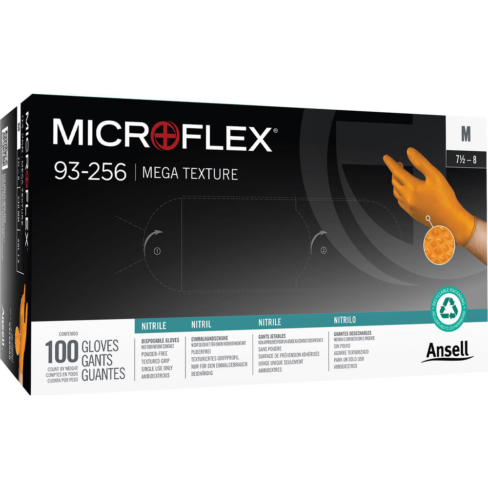 Ansell - Disposable Glove: Series Microflex 93-256 Mega Texture