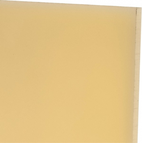 Plastic Sheet: Polyurethane, 1/4" Thick, 24" Long, Natural Color