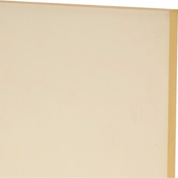 Plastic Sheet: Polyurethane, 1/4" Thick, 48" Long, Natural Color