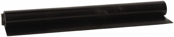Made in USA SBMP6000202 Plastic Sheet: Polyurethane, 1/16" Thick, 24" Long, Black Image