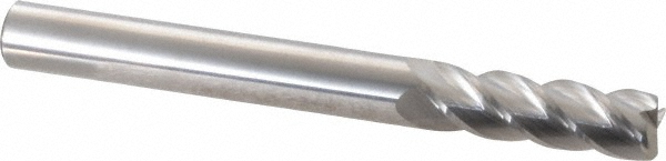 Accupro 12183588 Corner Radius End Mill: 5/8" Dia, 2" LOC, 0.045" Radius, 4 Flutes, Solid Carbide Image