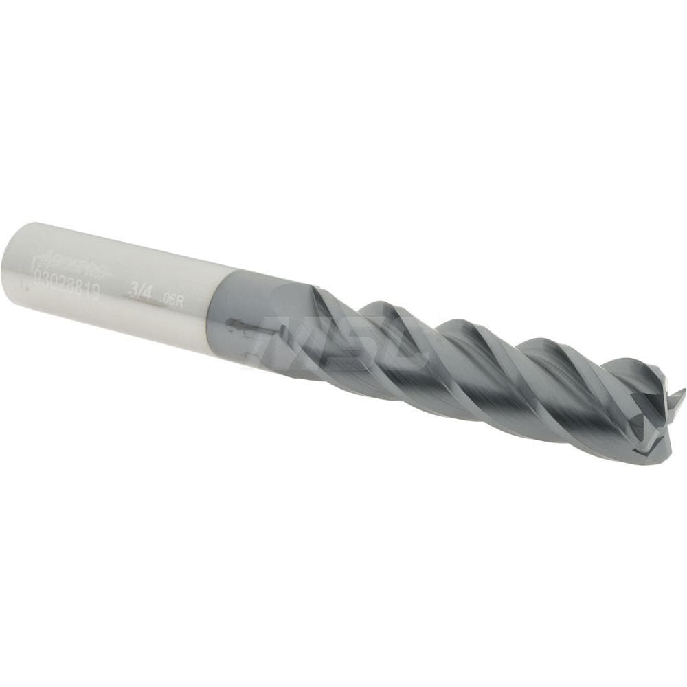 Accupro - Corner Radius End Mill: 3/4