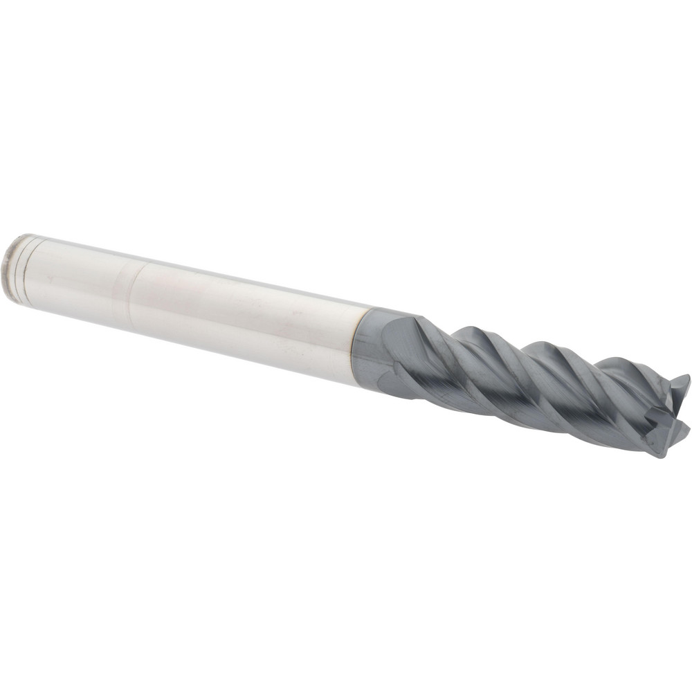 Accupro 12183606 Corner Radius End Mill: 5/8" Dia, 2" LOC, 0.045" Radius, 4 Flutes, Solid Carbide Image
