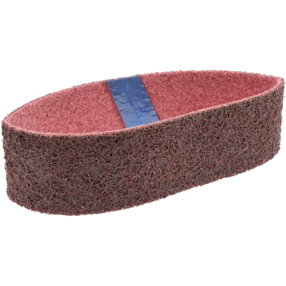 Abrasive Belt: 2" Wide, 18-15/16" OAL, 120 Grit, Aluminum Oxide