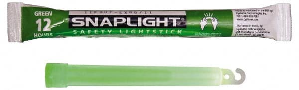 Cyalume. 9-08001 10 Qty 1 Pack 10 Piece Green Chemical Lightstick 