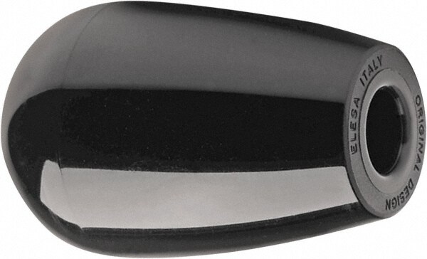 5/8" Head, 1/2" Hub Diam, 1/4" Press Fit Hole Lever Knob