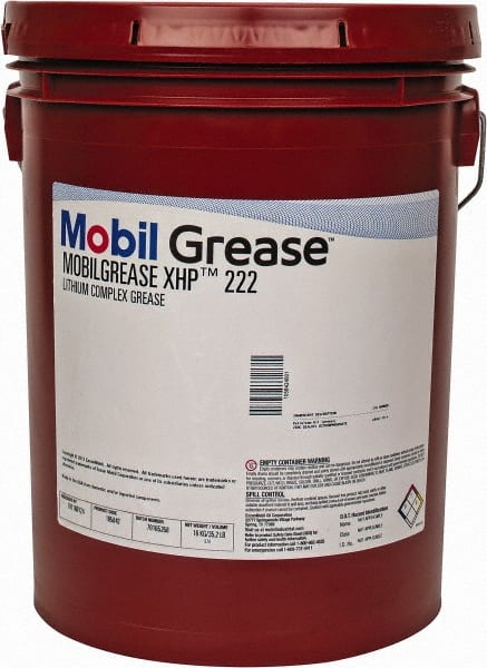 Mobil 105842 High Temperature Grease: 35.2 lb Pail, Lithium 