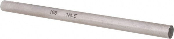 Drill Blank: 1/4" Dia, 4" Long, High Speed Steel