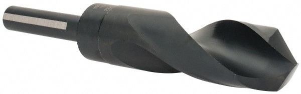 Chicago-Latrobe 52470 Reduced Shank Drill Bit: 1-3/32 Dia, 1/2 Shank Dia, 118 0, High Speed Steel Image