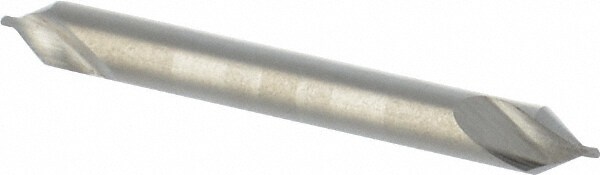 Combo Drill & Countersink: #00, 1/8" Body Dia, High Speed Steel