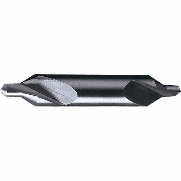 Combo Drill & Countersink: #1, 1/8" Body Dia, High Speed Steel