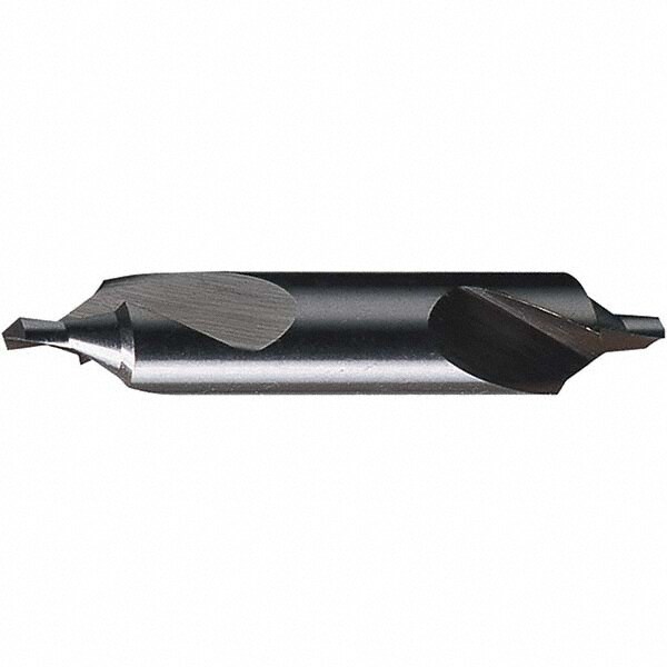Combo Drill & Countersink: #11, 1/8" Body Dia, High Speed Steel