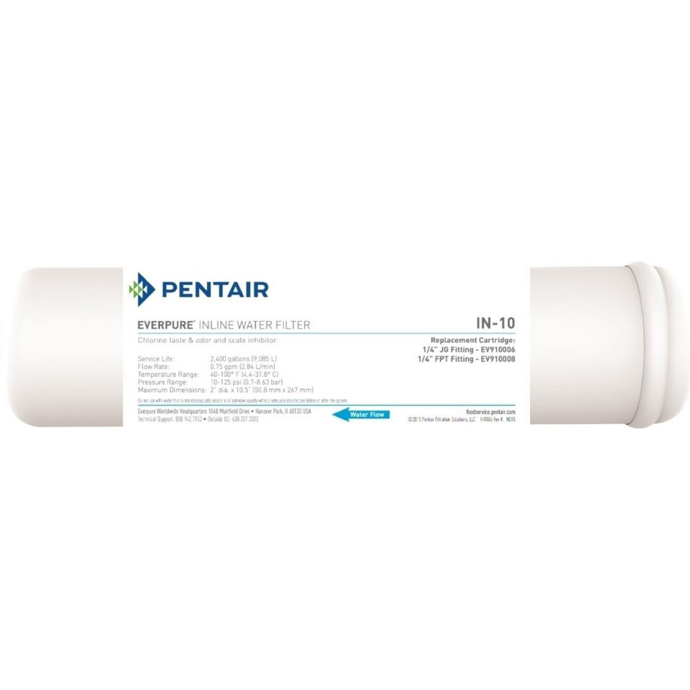 Pentair Everpure Cartridge Filters; Length (Inch) 101/2; Outside