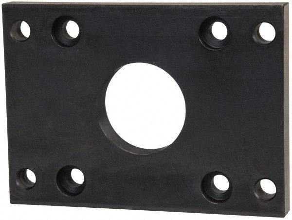 Parker L079700400 Air Cylinder Rectangular Flange Mount: 4" Bore, Use with 3MA & 4MA Series Cylinders Image