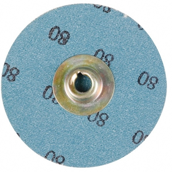 Tru-Maxx 69957323789 Quick-Change Disc: 1-1/2" Disc Dia, 24 Grit, Aluminum Oxide, Coated Image