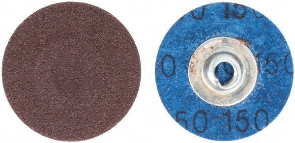 Tru-Maxx 69957323797 Quick-Change Disc: 1-1/2" Disc Dia, 150 Grit, Aluminum Oxide, Coated Image