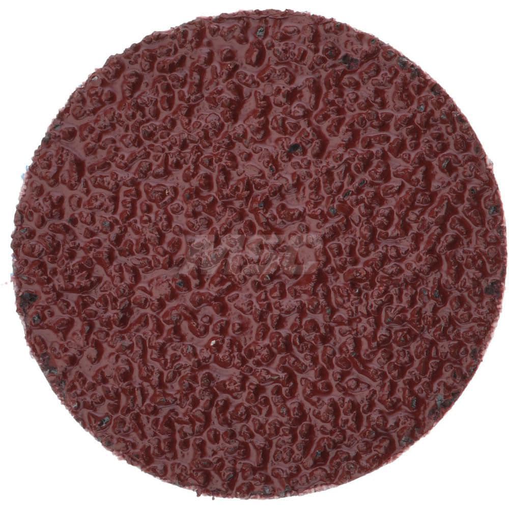 Tru-Maxx 69957323801 Quick-Change Disc: 2" Disc Dia, 24 Grit, Aluminum Oxide, Coated Image