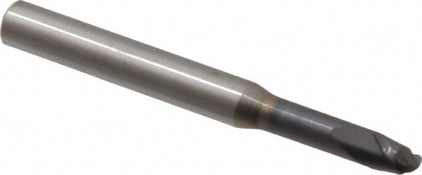 Accupro 12177312 Ball End Mill: 0.1969" Dia, 0.1969" LOC, 2 Flute, Solid Carbide Image