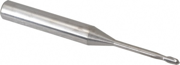 Accupro 12177251 Ball End Mill: 0.0787" Dia, 0.1969" LOC, 2 Flute, Solid Carbide Image