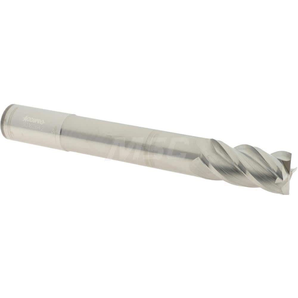 Accupro 12177152 Square End Mill: 3/4 Dia, 1-1/2 LOC, 3/4 Shank Dia, 6 OAL, 4 Flutes, Solid Carbide 