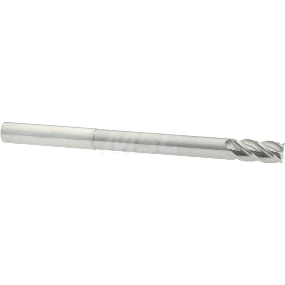 Accupro 12177142 Square End Mill: 5/16 Dia, 5/8 LOC, 5/16 Shank Dia, 4 OAL, 4 Flutes, Solid Carbide 