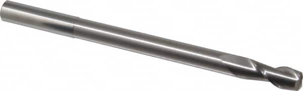 Accupro 12177162 Square End Mill: 7/16 Dia, 1 LOC, 7/16 Shank Dia, 6 OAL, 2 Flutes, Solid Carbide 