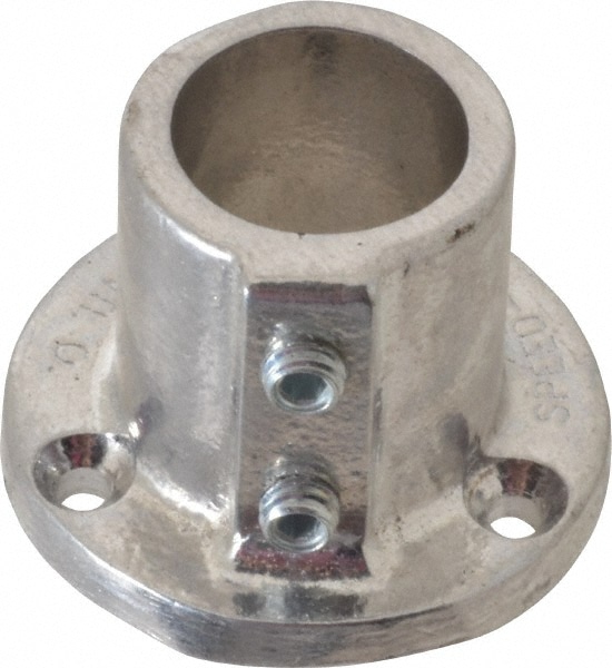 Hollaender 42-6 1" Pipe, Base Flange, Aluminum Alloy Flange Pipe Rail Fitting Image