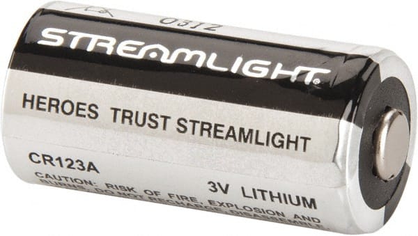Streamlight 85179 Standard Battery: Size CR123A, Lithium-ion 