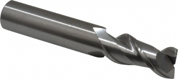 Kennametal 3876387 Square End Mill: 1/2 Dia, 1 LOC, 1/2 Shank Dia, 3 OAL, 2 Flutes, Solid Carbide Image