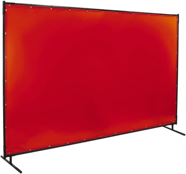 Steiner 538-6X10 10 Ft. Wide x 6 Ft. High x 3/4 Inch Thick, 14 mil Thick Transparent Vinyl Portable Welding Screen Kit 