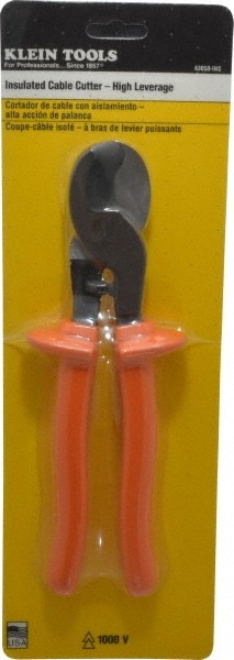 Klein Tools 63050-INS Cable Cutter: 9-5/8" OAL Image