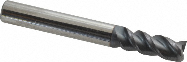 Accupro 3613125C11 Square End Mill: 5/16 Dia, 13/16 LOC, 5/16 Shank Dia, 2-1/2 OAL, 3 Flutes, Solid Carbide Image