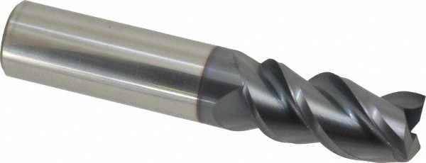 Accupro 3617500C11 Square End Mill: 3/4 Dia, 1-5/8 LOC, 3/4 Shank Dia, 4 OAL, 3 Flutes, Solid Carbide Image