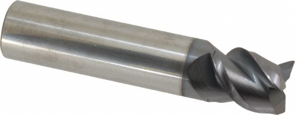 Accupro 361S6250C11 Square End Mill: 5/8 Dia, 3/4 LOC, 5/8 Shank Dia, 3 OAL, 3 Flutes, Solid Carbide Image