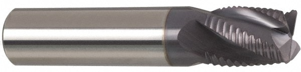 1/" 5Flute 2/"LOC Cobalt AlTiN Fine Pitch Roughing End Mill Melin USA #55558