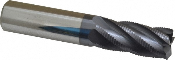 Accupro R5307500C11 Square End Mill: 3/4 Dia, 1-5/8 LOC, 3/4 Shank Dia, 4 OAL, 5 Flutes, Solid Carbide Image