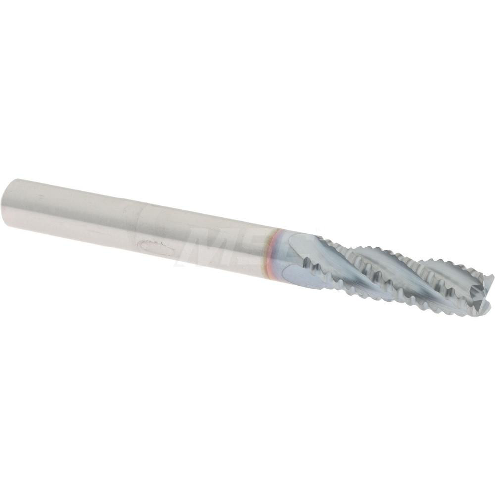 Accupro R4302500C4 Square End Mill: 1/4 Dia, 3/4 LOC, 1/4 Shank Dia, 2-1/2 OAL, 4 Flutes, Solid Carbide Image